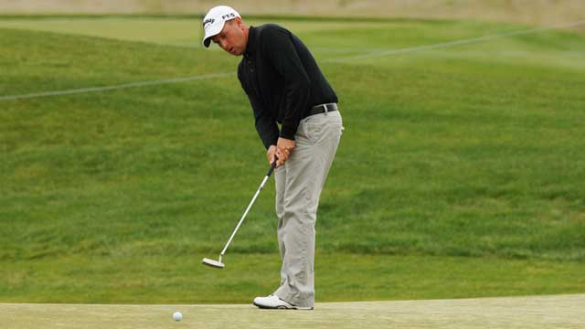 A drill to help make short putts