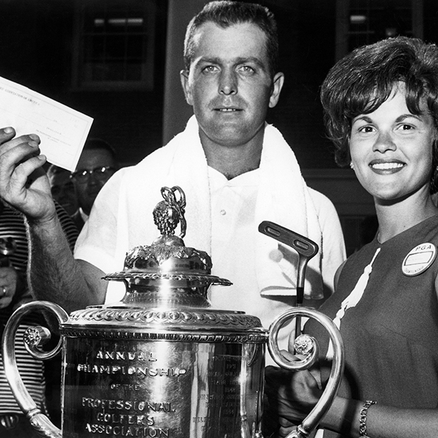 Bobby Nichols at the 1964 PGA Championship.