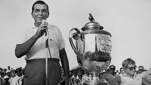Julius Boros at the 1968 PGA Championship.