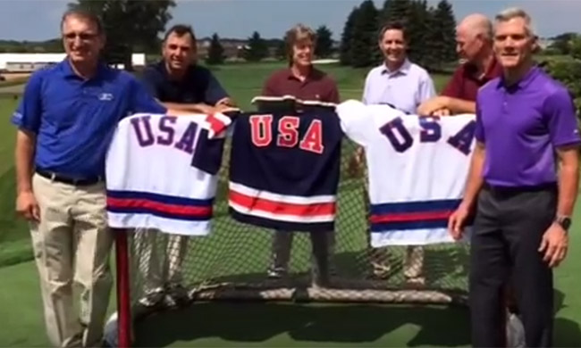Miracle on Ice hockey team goes all-in for Ryder Cup