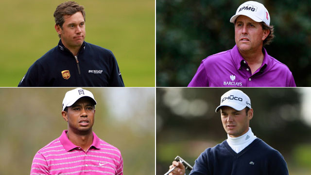Westwood, Kaymer, Mickelson and Woods dueling for world No. 1 spot