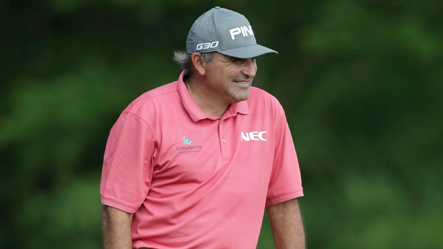 Angel Cabrera and son win the Father-Son Challenge