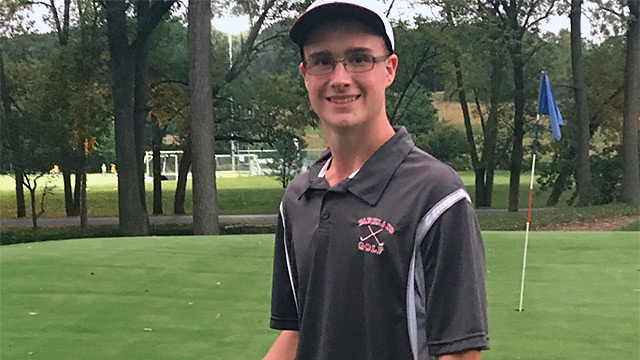 A high school golfer made 2 aces in 9 holes to defy 67 million to 1 odds