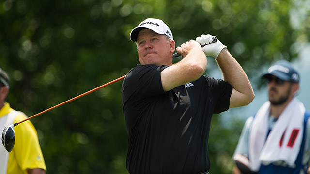 Bob Sowards leads by one stroke in Event No. 4 of PGA Tournament Series
