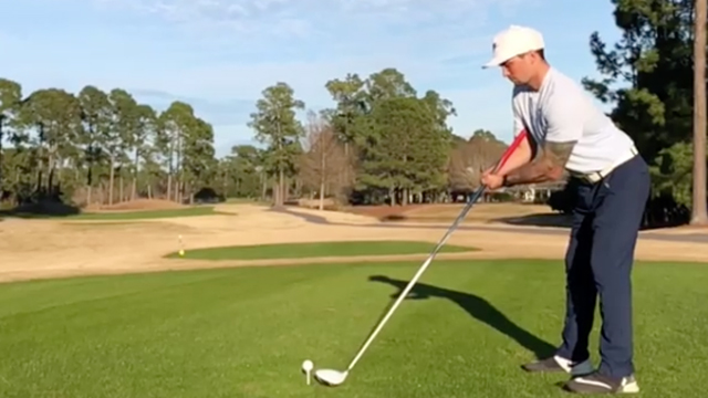 Golfer born without hands recently made his second ace... and it was caught on video