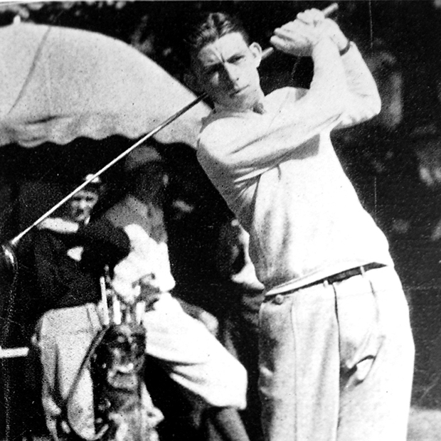 Tom Creavy competes at the 1931 PGA Championship.