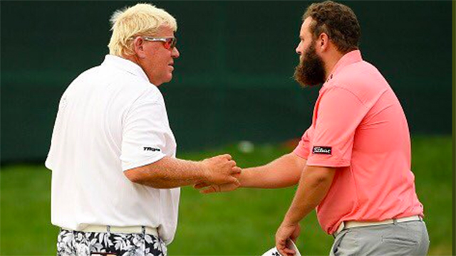 John Daly shoots his lowest round on the European Tour in a decade for share of lead at the Czech Open