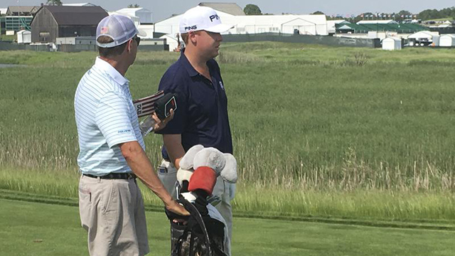 Davis Love III will caddy for son Dru at the U.S. Open