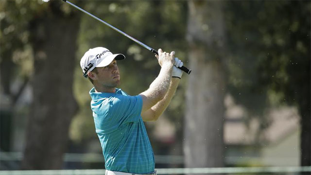 Tyler Duncan eagles 18th hole to take Safeway Open lead