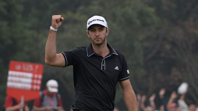 Golf weekend recap: Late eagle propels Dustin Johnson in Shanghai
