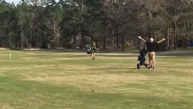 12-year-old makes albatross in middle school golf match