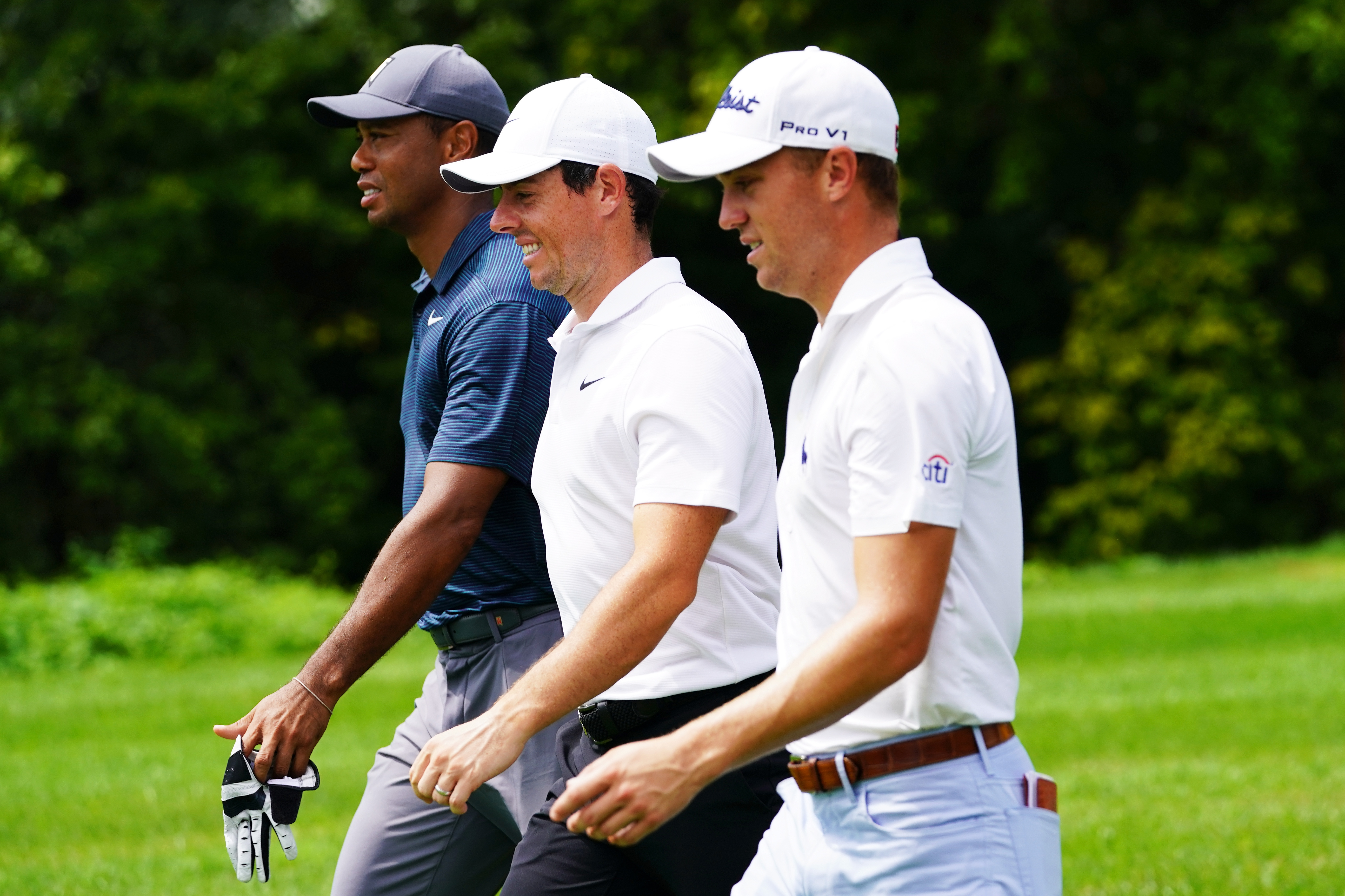 We followed Tiger Woods, Rory McIlroy and Justin Thomas at Bellerive. Here's what we learned.