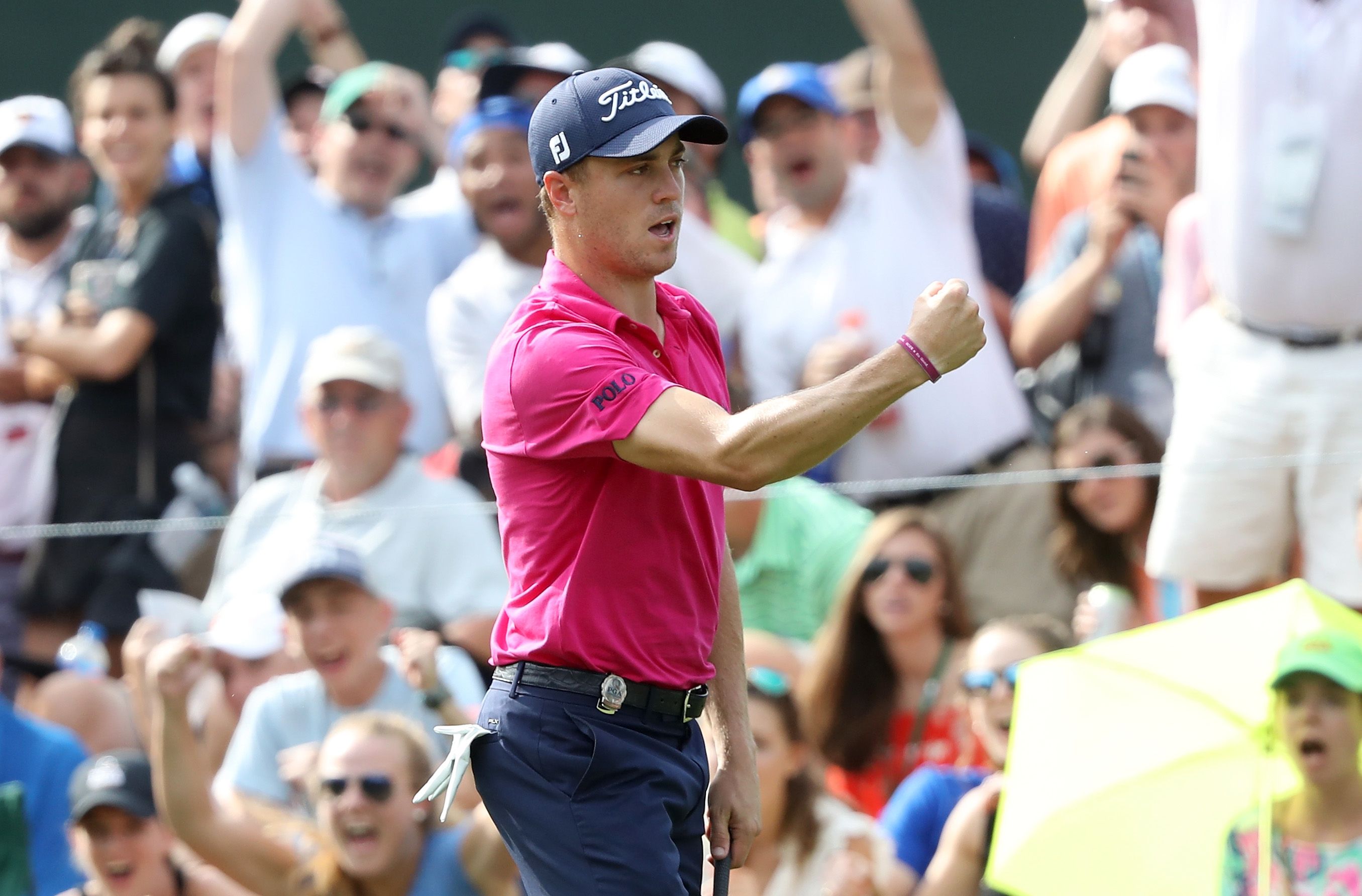 Justin Thomas picks the right major at the right time to win