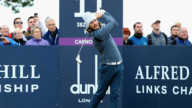 Tommy Fleetwood shoots record 63 at Carnoustie in Dunhill Links