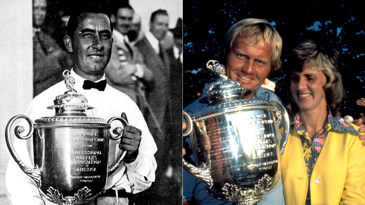 100th PGA: Walter Hagen's 1927 win vs Jack Nicklaus' 1973 win