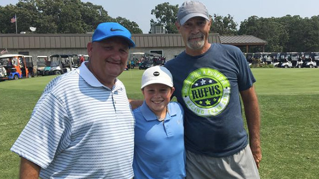 PGA Jr. League golfer Jack Spencer put on a putting contest to raise money for victims of Hurricane Harvey