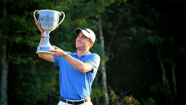 Justin Thomas wins Boston for fifth title of the season, joining elite company