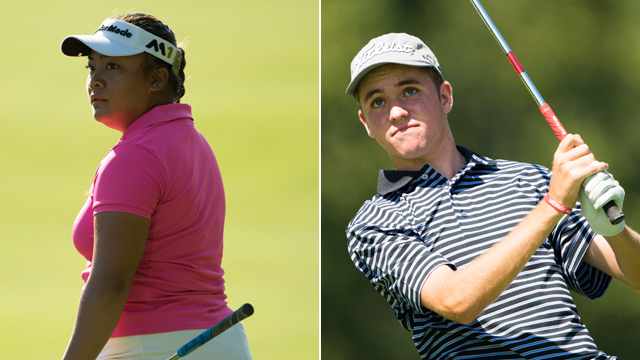 Galdiano, Shore lead their divisions after opening round of the 41st Junior PGA Championship