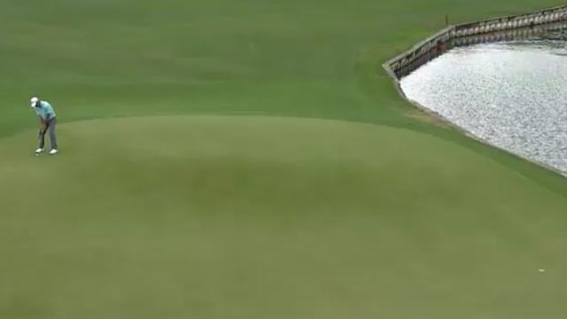 WATCH: Kevin Kisner squares WGC-Dell Match Play semifinal with 51-foot eagle putt