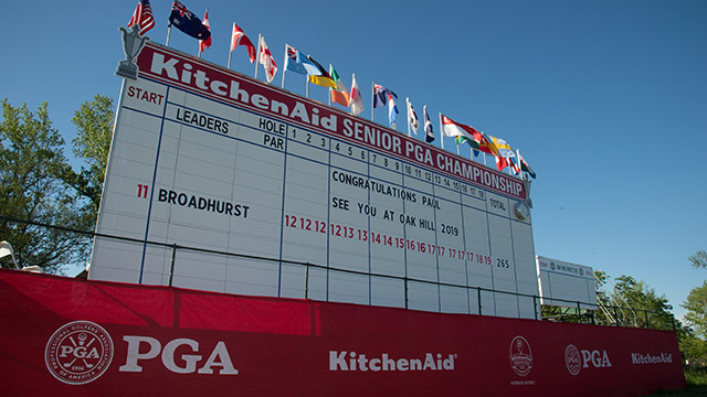 Tickets now available for 2019 KitchenAid Senior PGA Championship at Oak Hill