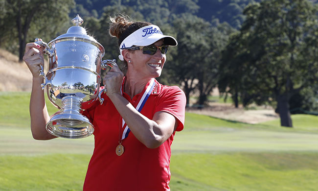 American Brittany Lang wins U.S. Women's Open in playoff
