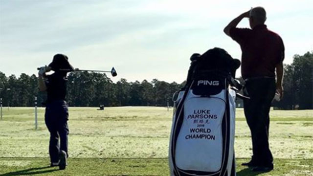 Eight-year-old Luke Parsons qualifies for Drive, Chip and Putt National Finals