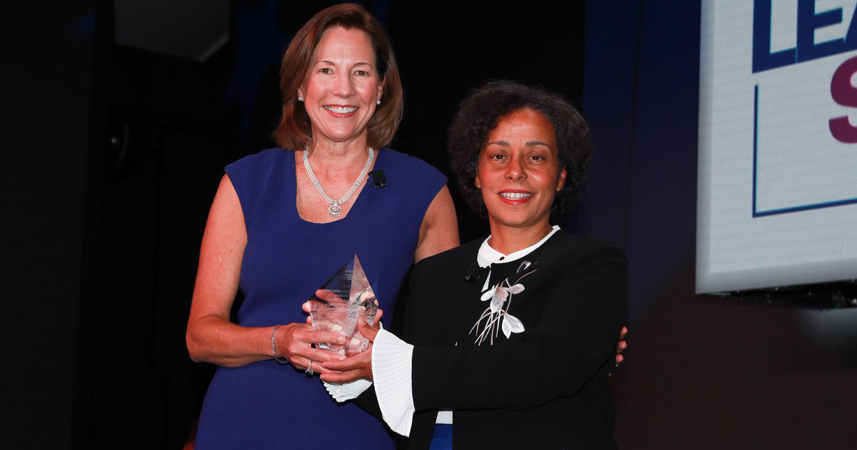 KPMG honors Admiral Michelle Howard for breaking numerous glass ceilings in the U.S. Navy