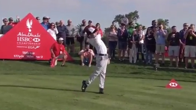 13-year-old golfer impresses in front of Rory McIlroy, Dustin Johnson and Tommy Fleetwood