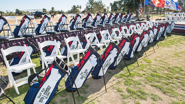 College golfers honor the military at the Patriot All-America Invitational 