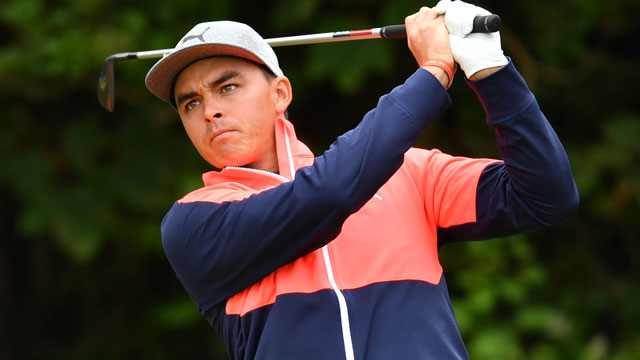 Rickie Fowler comes unbelievably close to an albatross at Open Championship