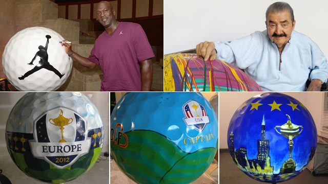 Own a big piece of Ryder Cup history by purchasing golf balls at auction