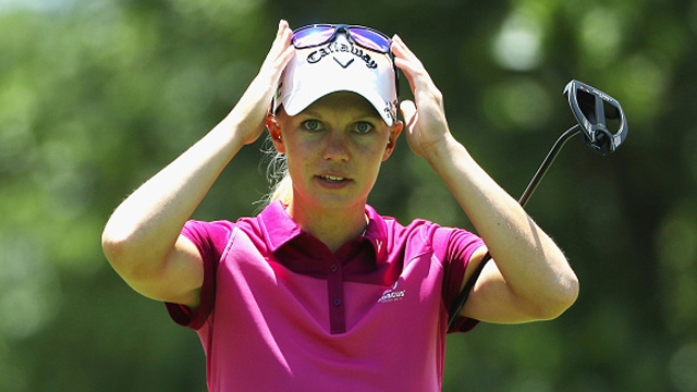 Rookie Madalene Sagstrom makes big-time move at KPMG Women's PGA Championship