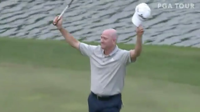 Steve Flesch wins first PGA Tour Champions title with marathon 38-hole day