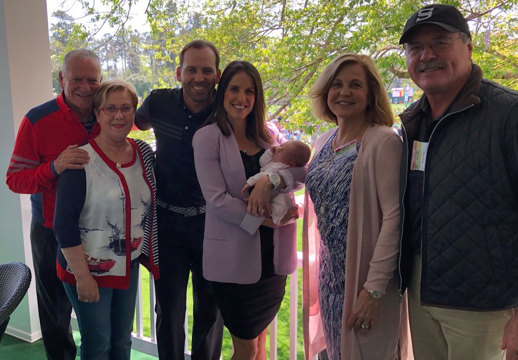 The story behind Sergio Garcia and Angela Akins naming their baby for the Masters