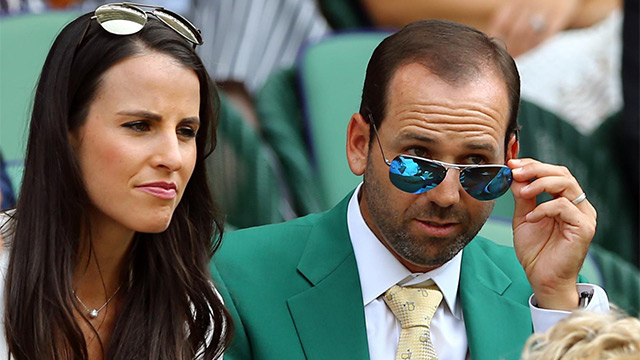 Sergio Garcia will play the British Open and then marry Angela Akins