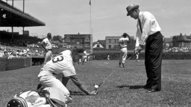 Before Sam Snead became the oldest PGA Tour winner, he made history at Wrigley Field
