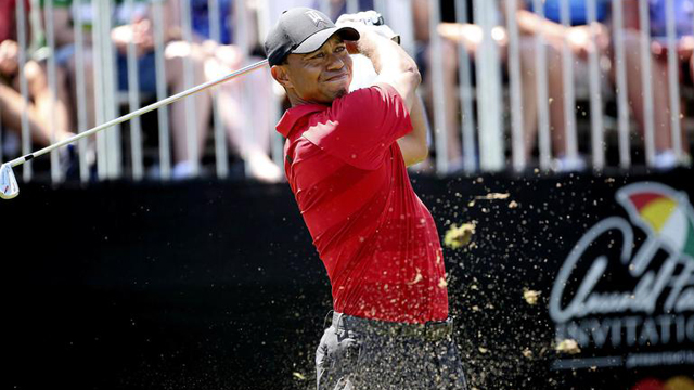 Tiger Woods makes a brief run at Bay Hill until a big miss