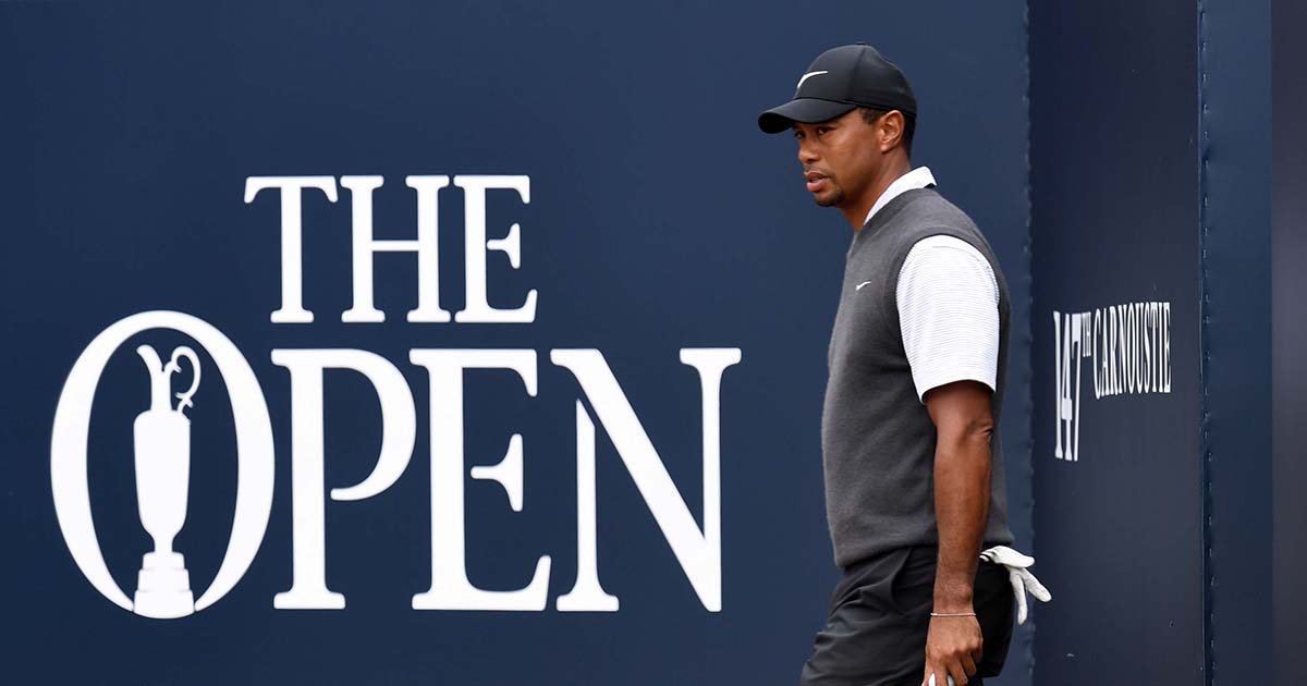 How Tiger Woods performed in his third round at The Open Championship