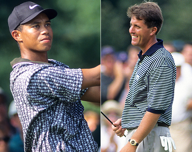 The first round Tiger and Phil ever played together was at the 1997 PGA Championship