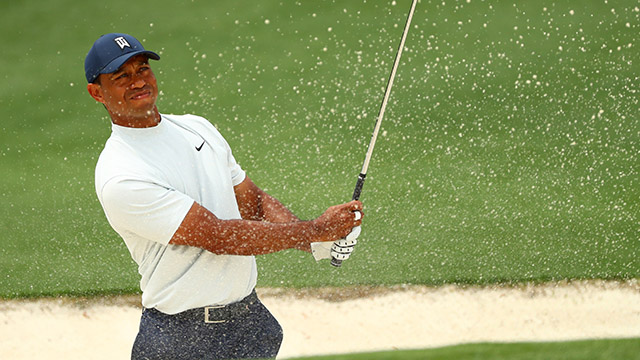 Tiger Woods makes a Masters logjam look even larger