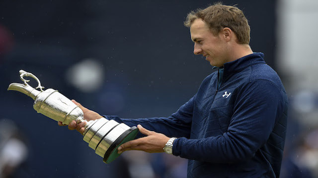 Jordan Spieth's wild finish nets his first Claret Jug at the Open Championship
