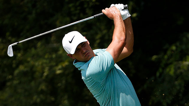 Brooks Koepka opens with a 64 to lead HSBC Champions 