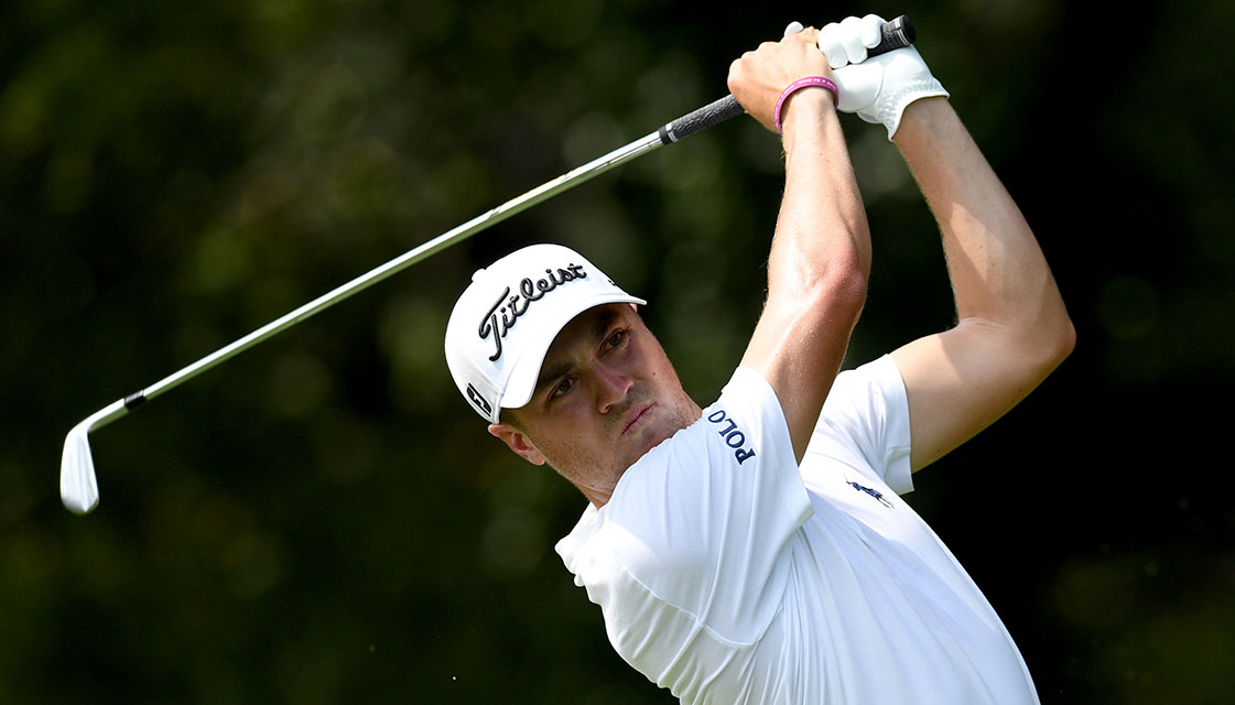 Justin Thomas fires 70 to share lead after third round of CJ Cup