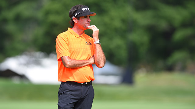 After up and down Round 1, Bubba Watson looks to avoid 'scared golf' at The Greenbrier