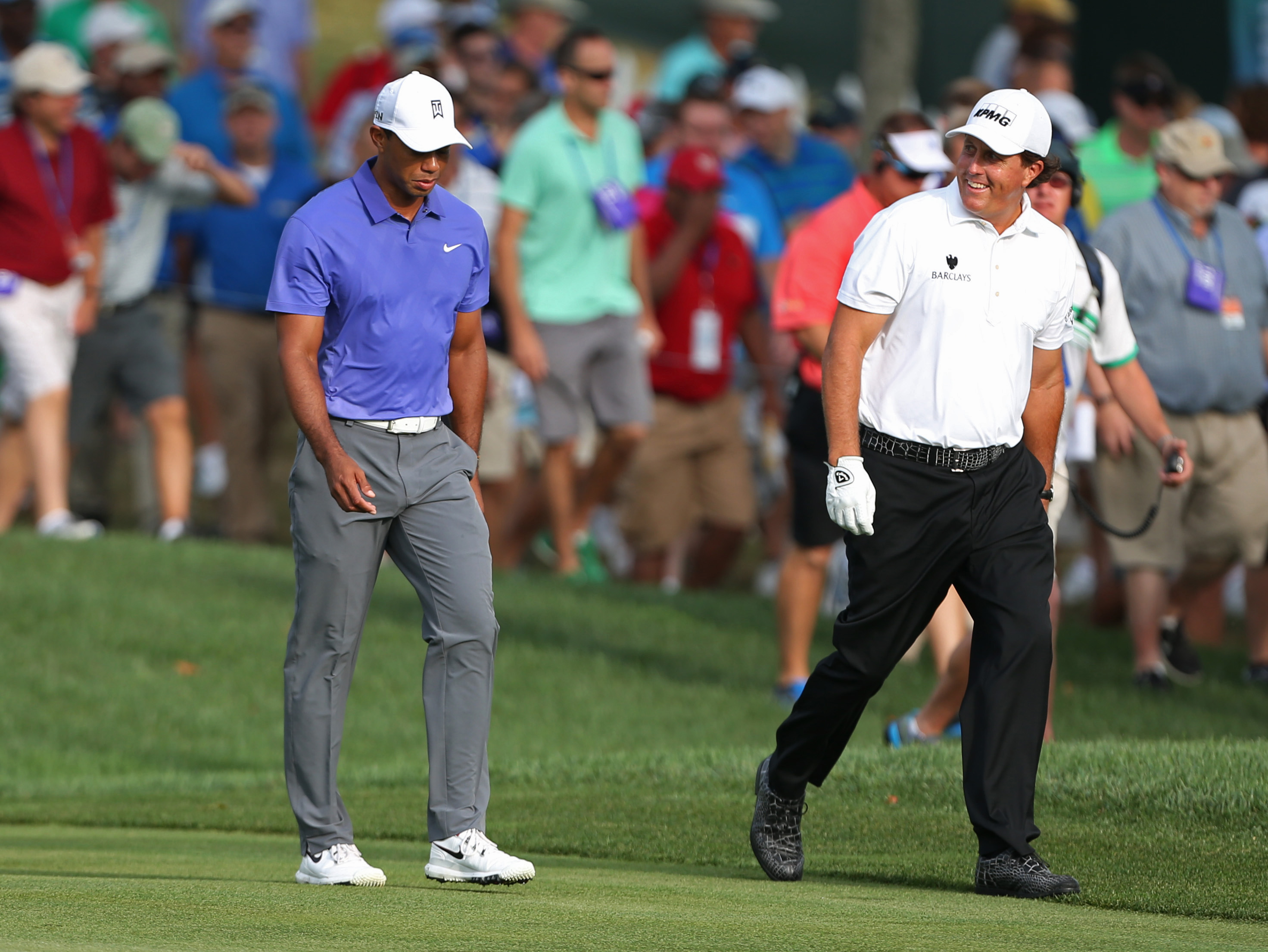A Masters for the aged? Tiger Woods and Phil Mickelson hope so