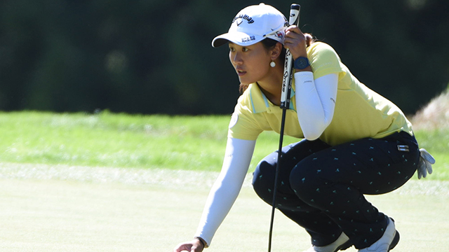 Lin Xi-yu leads Blue Bay LPGA by one after tough, windy day in China