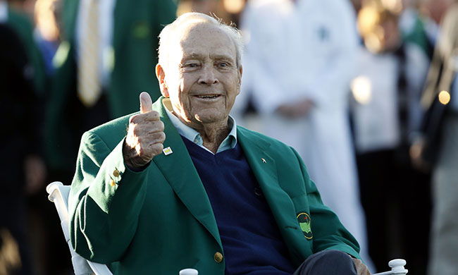 Arnold Palmer looms large at first Masters since his death