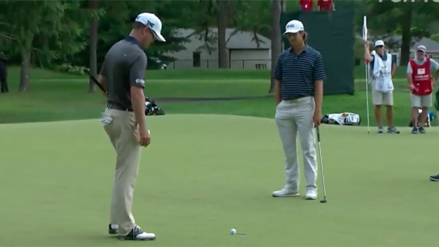 The ruling behind that strange Zach Johnson putt at Travelers