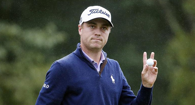 Dell Technologies Championship: Justin Thomas fires 63 to grab share of lead at TPC Boston