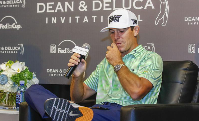 Billy Horschel proud of his wife for going public with her alcoholism 